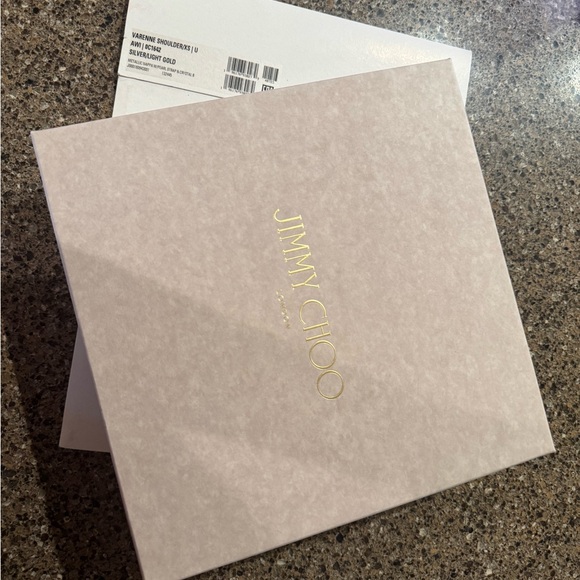 Varenne XS Pearly Crystal Metallic Shoulder Bag - Jimmy Choo - Picture 4 of 16